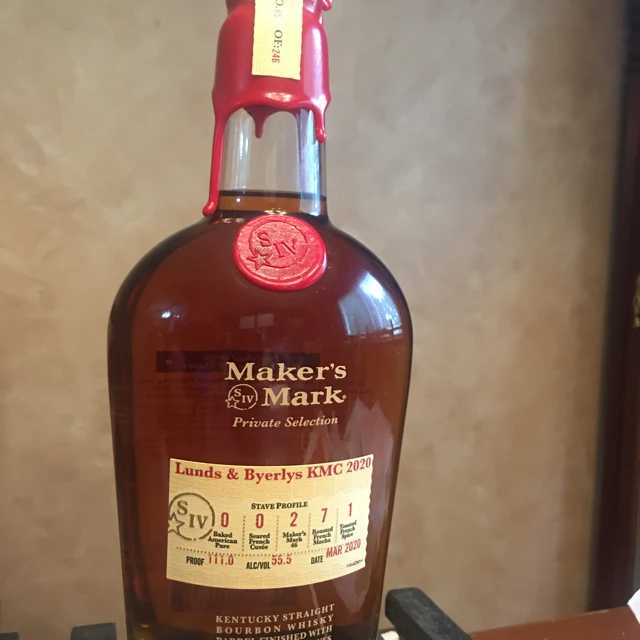 Maker's Mark Private Selection Lunds & Byerlys KMC 2020