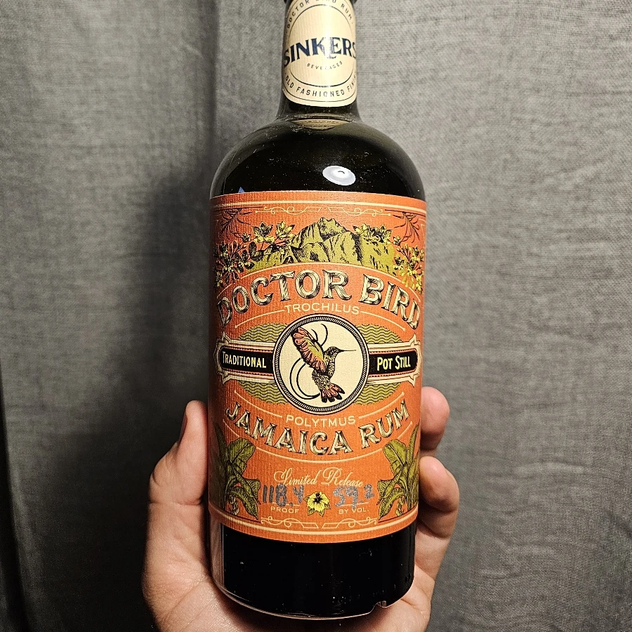 Doctor Bird Jamaican Rum Old Fashioned Finish