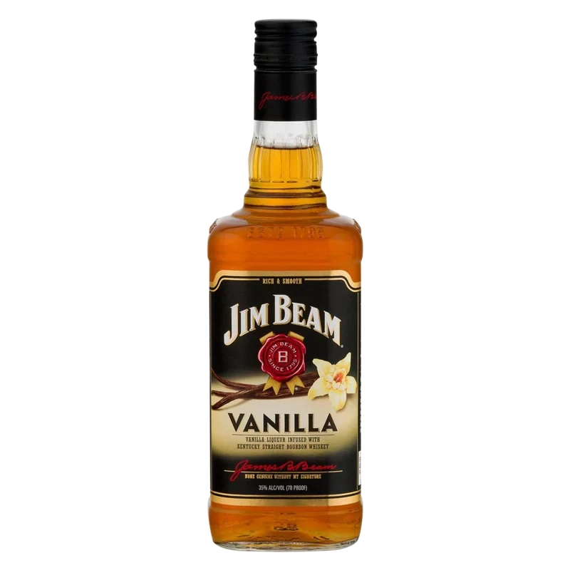 Jim Beam Vanilla Bourbon Whiskey 750 ml (70 Proof)
