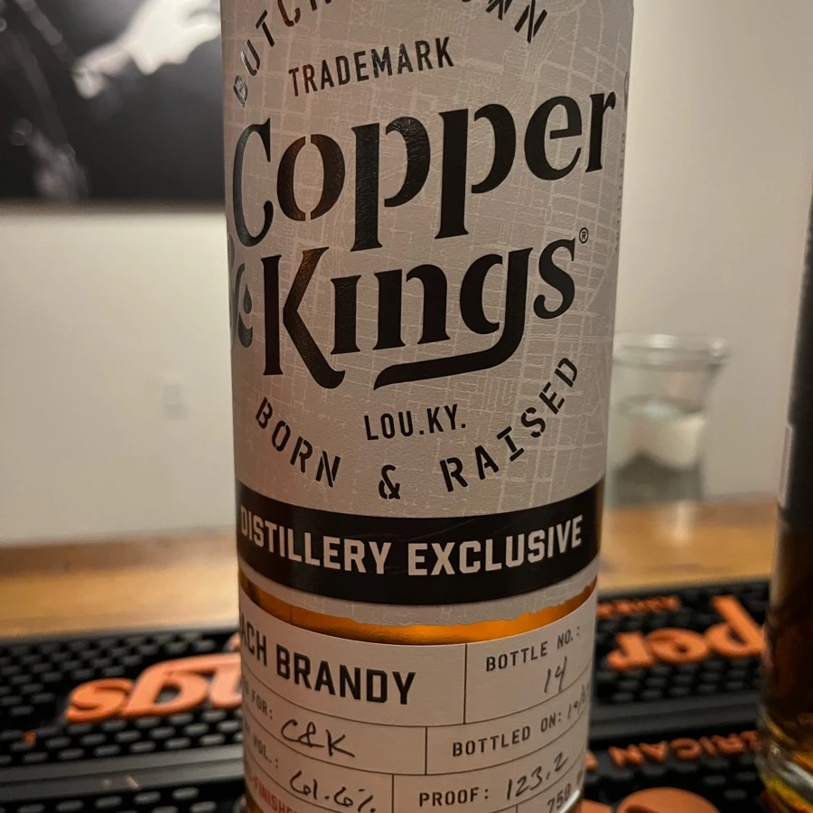 Copper & Kings Peach Brandy (distillery exclusive)