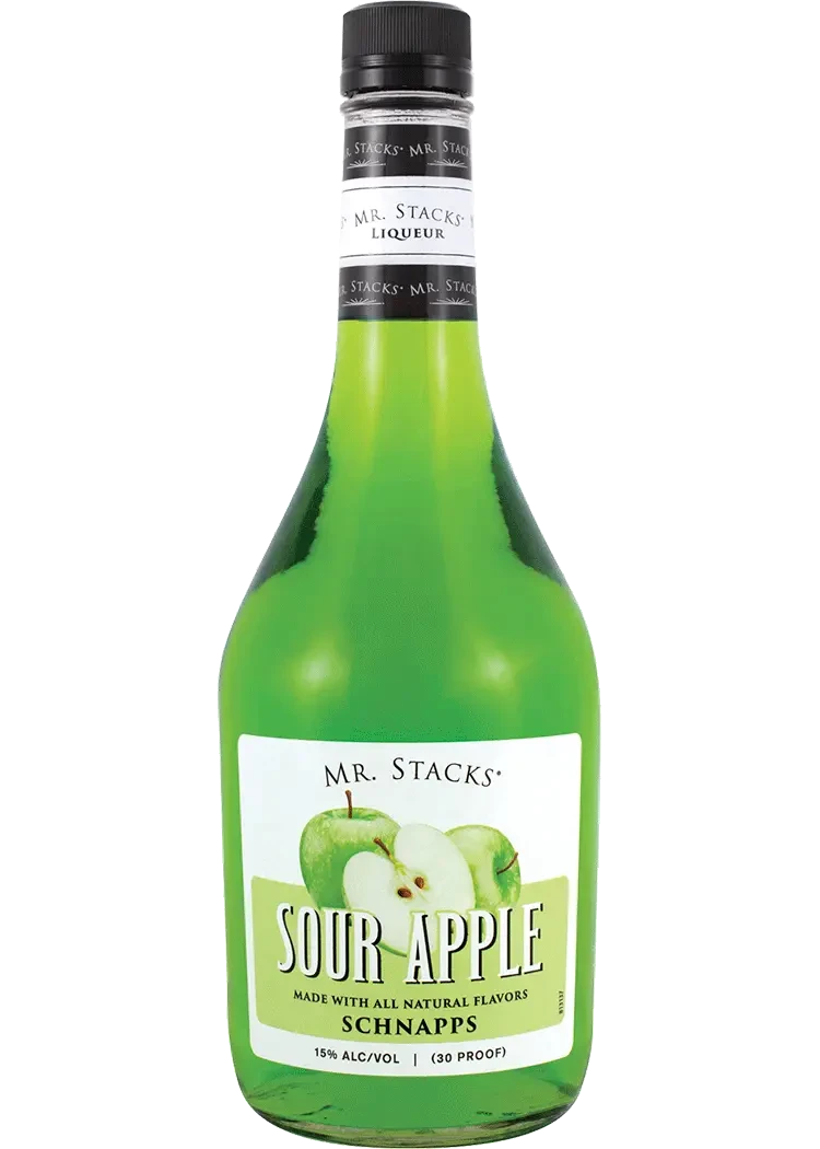 Mr. Stacks Sour Apple Schnapps