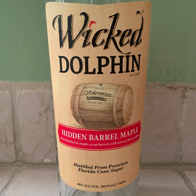 Wicked Dolphin Hidden Barrel Maple