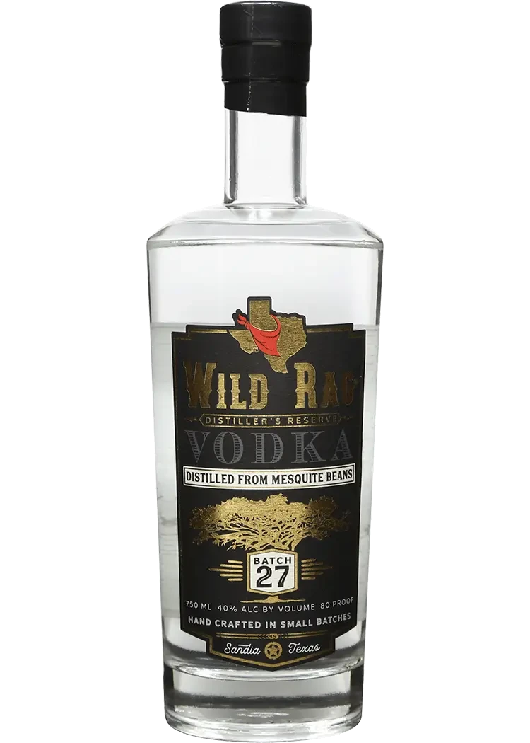 Wild Rag Mesquite Bean Vodka