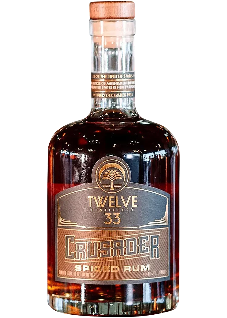 Twelve 33 Crusader Spiced Rum