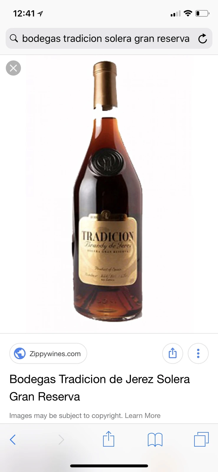 Bodegas Tradición Solera Gran Reserva