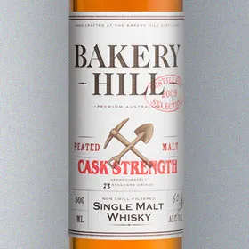 Bakery Hill Cask Strength Peated Malt