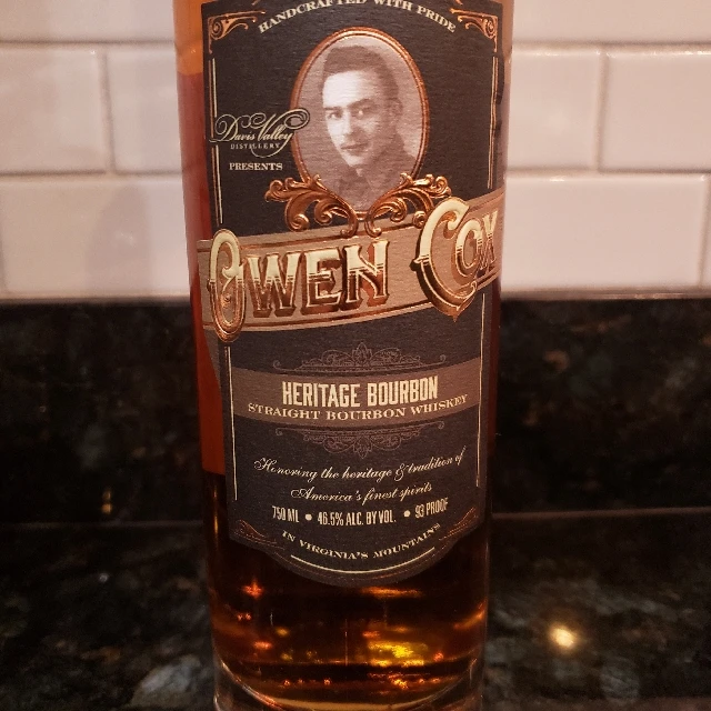 Owen Cox Heritage Bourbon