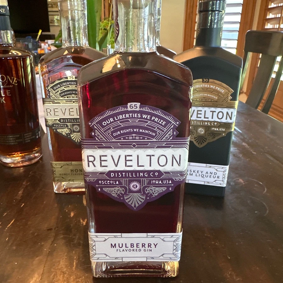 Revelton Mulberry Flavored Gin