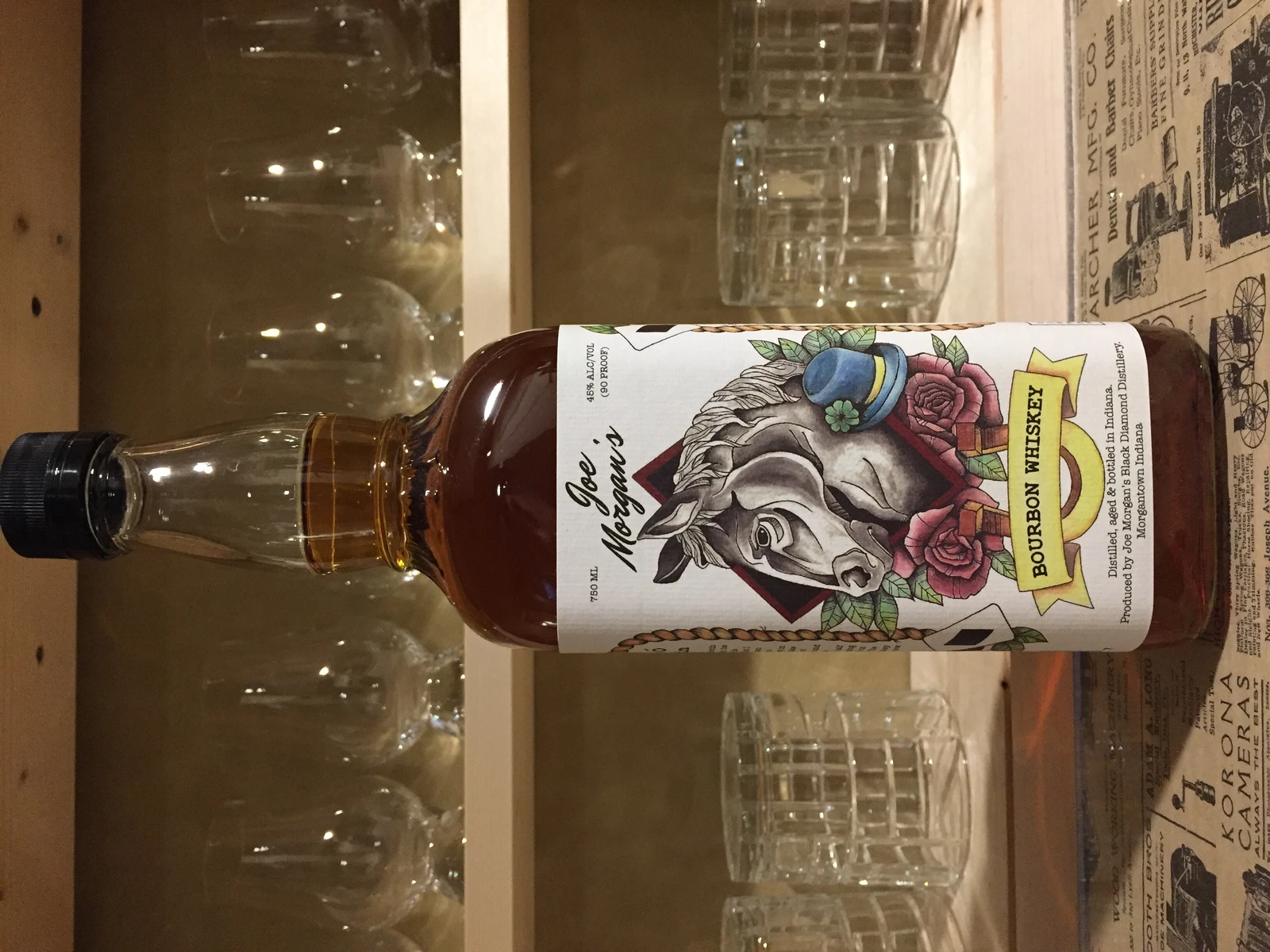 Joe Morgan's Bourbon Whiskey