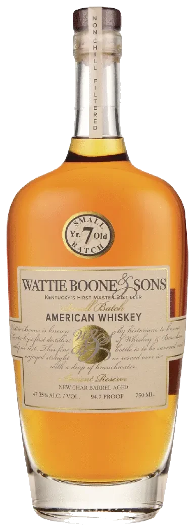 Wattie Boone 7 Yr Whiskey