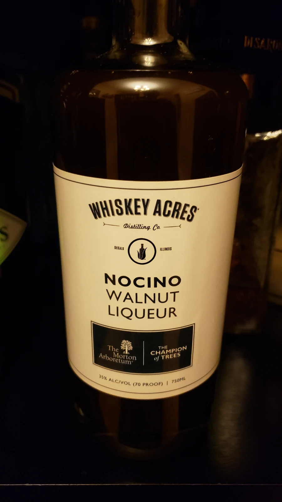 Whiskey Acres Nocino Walnut Liqueur