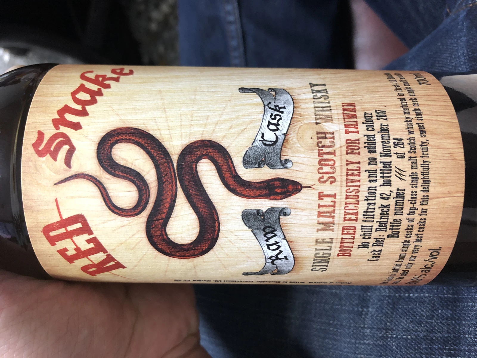 Red snake