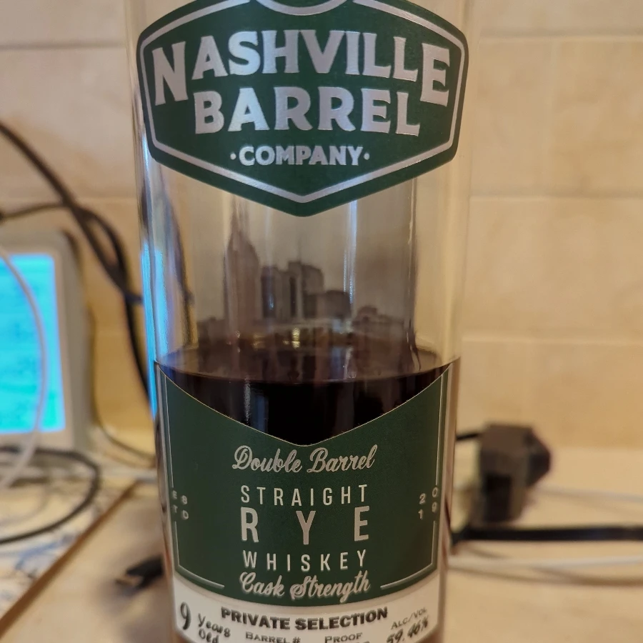 Nashville Barrell Double Barrell Straight Rye