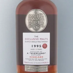 Highland 1995 20 Year (The Exclusive Malts)