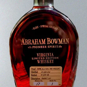 Abraham Bowman Sweet XVI Bourbon