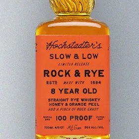 Hochstadter's Slow & Low 100 Proof Rock & Rye