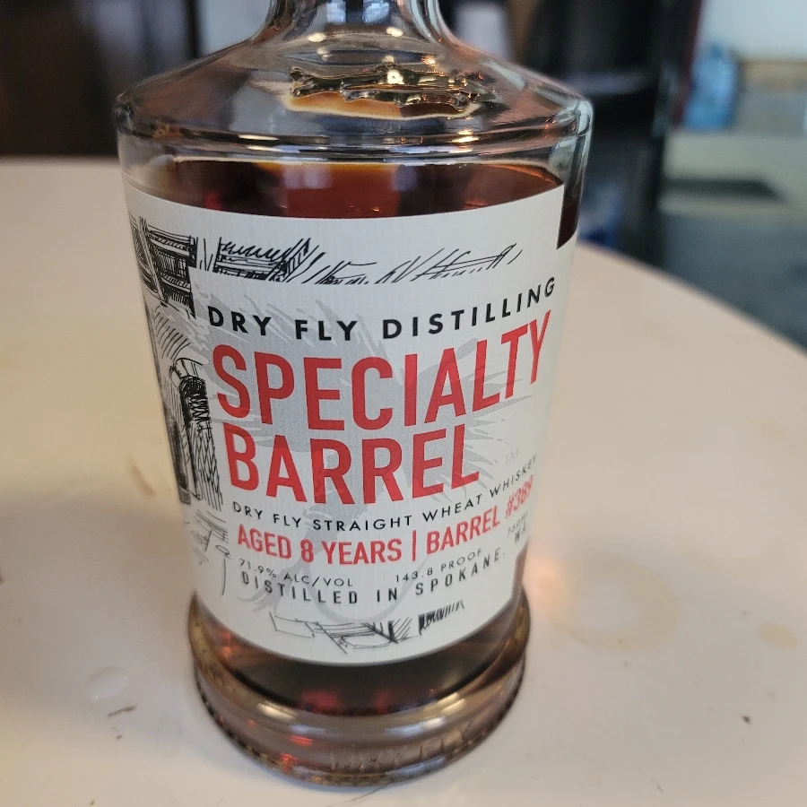 Dry Fly Specialty Barrel 8 Year Straigh Wheat Whiskey