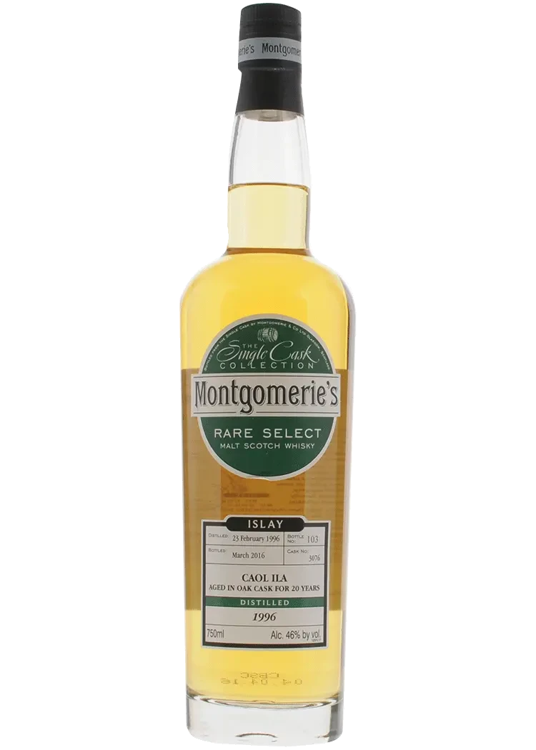 Montgomeries Caol Lla Single Malt Scotch Whisky