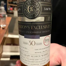 Cameronbridge 1992 30 Years (Claxton's Exclusives)