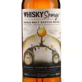 Whisky Sponge - No. 81 - Glentauchers 18 Yr