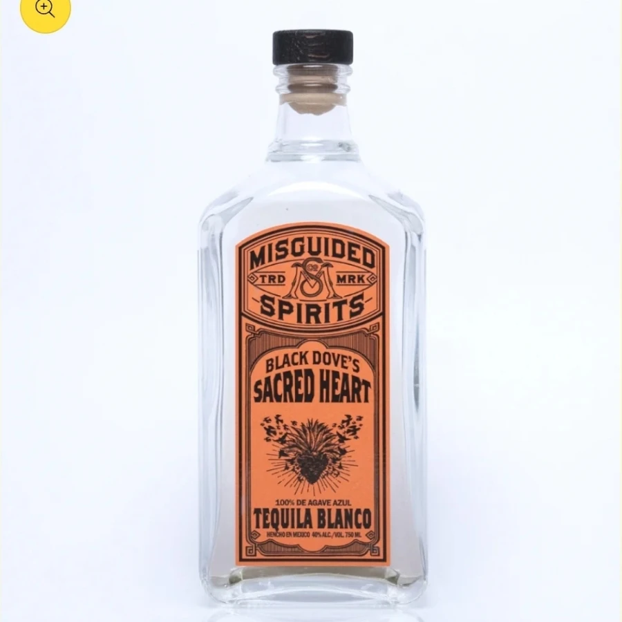 Misguided Spirits Black Dove's Sacred Heart Tequila Blanco