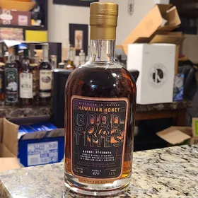 Good Old Times Barrel Strength Single Barrel Bourbon Finished in Hawaiian Honey Barrels