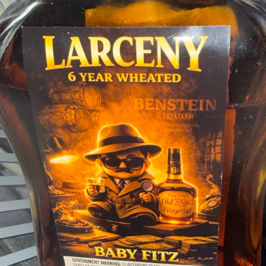 Larceny Private Single Barrel - Benstein's Baby Fitz aged 6 yrs (Barrel 8438490)
