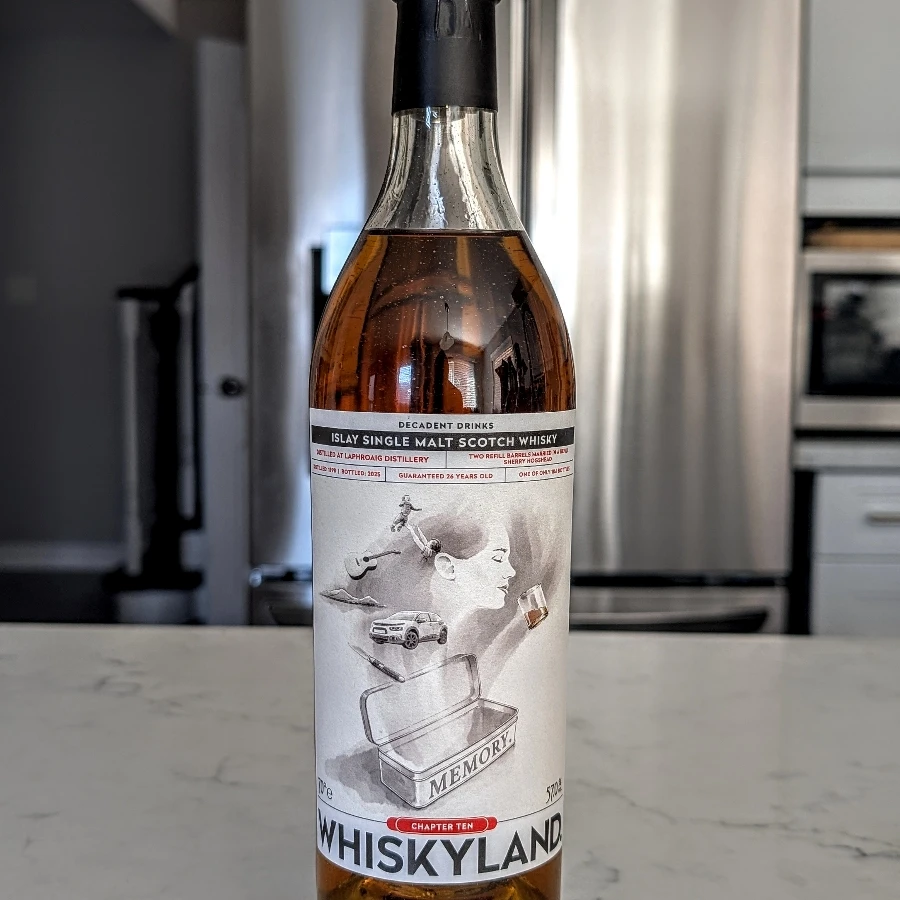 Whiskyland Laphroaig 1998 26 Year Single Malt Scotch Whisky