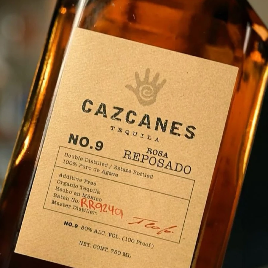 Cazcanes No. 9 Rosa Reposado