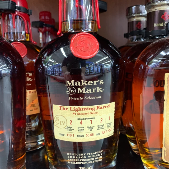 Maker's Mark Private Selection The Lightning Barrel