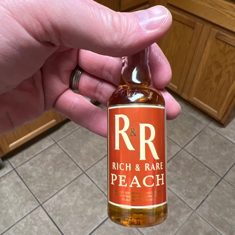Rich & Rare Peach Canadian Whiskey