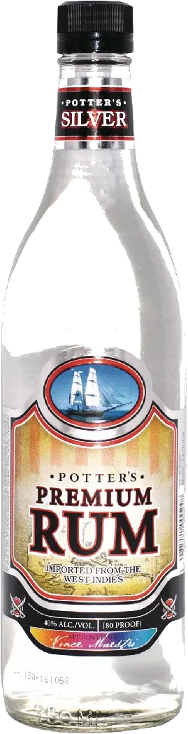 Potters Silver Rum