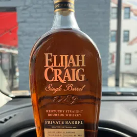 Elijah Craig Single Barrel -Private Barrel Selected for Virginia ABC  Barrel Proof