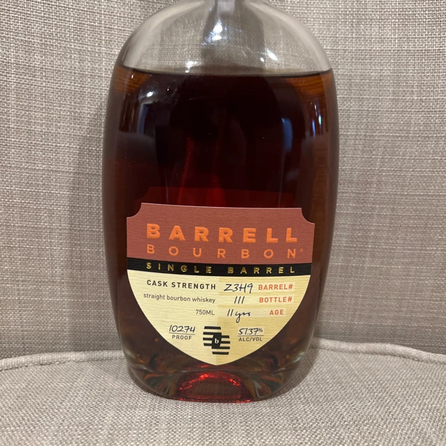 Barrell Bourbon Single Barrel Z3H9