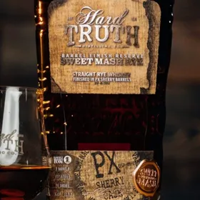 Hard Truth Barrel Finish Reserve Sweet Mash Rye Finished in PX Sherry Barrels
