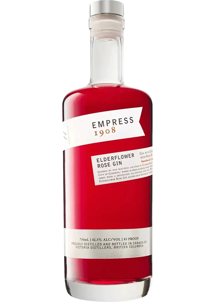Empress 1908 Elderflower Rose Gin
