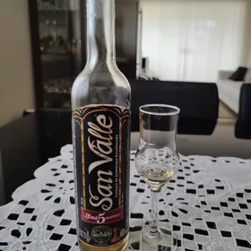 CACHAÇA SAN VALLE BLEND 5 MADEIRAS