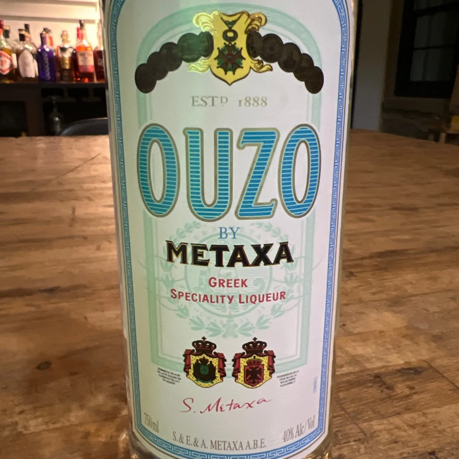 Ouzo MEtaxa greek specialty liqueur