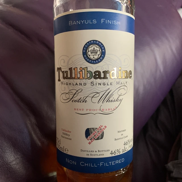 Tullibardine Banyuls Finish
