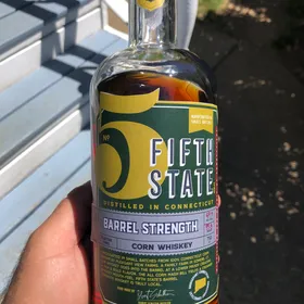 Fifth State Barrel Strength Corn Whiskey