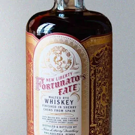 New Liberty Fortunato's Fate Malted Rye Whiskey