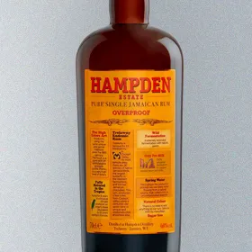 Hampden Estate Pure Single Jamaican Rum Overproof