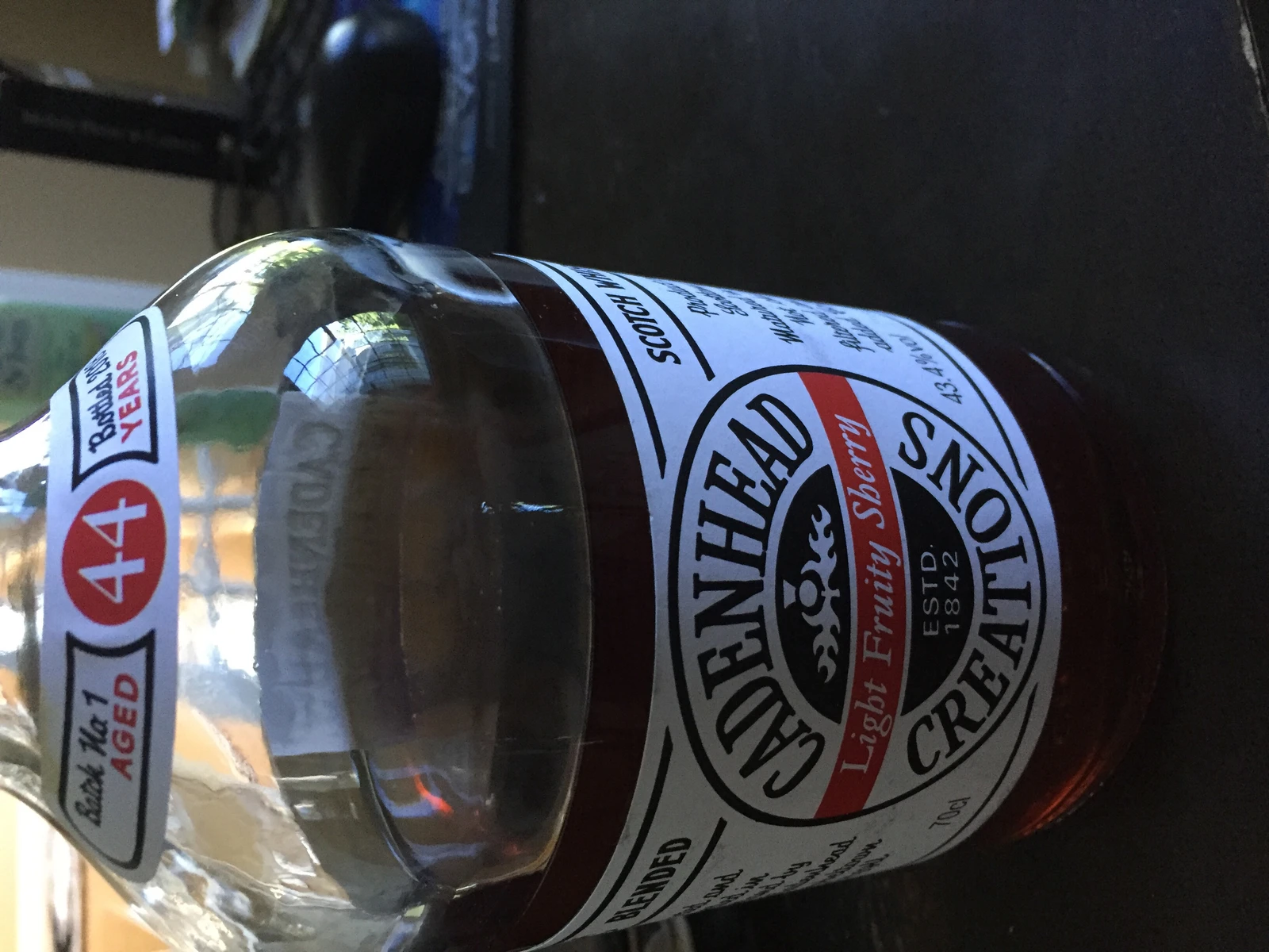 Cadenhead Creations 44 Year Light Fruity Sherry