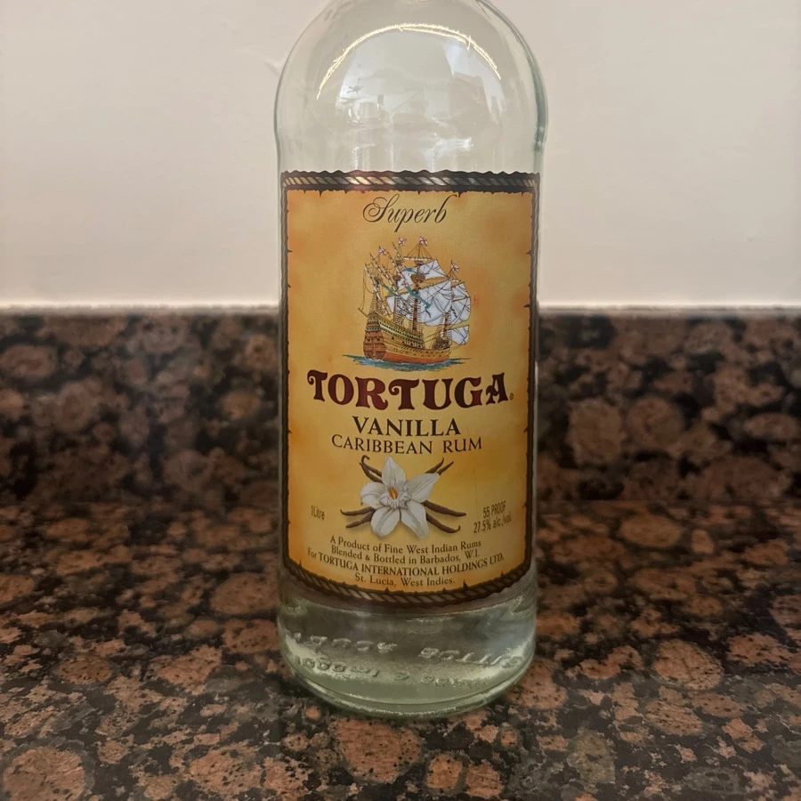 Tortuga vanilla Caribbean rum