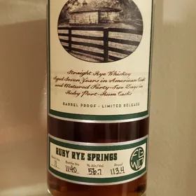 Four Gate Ruby Rye Springs (Batch 11)