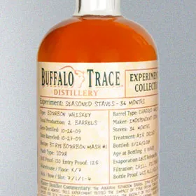 Buffalo Trace Experimental Collection Seasoned Staves 36 Months