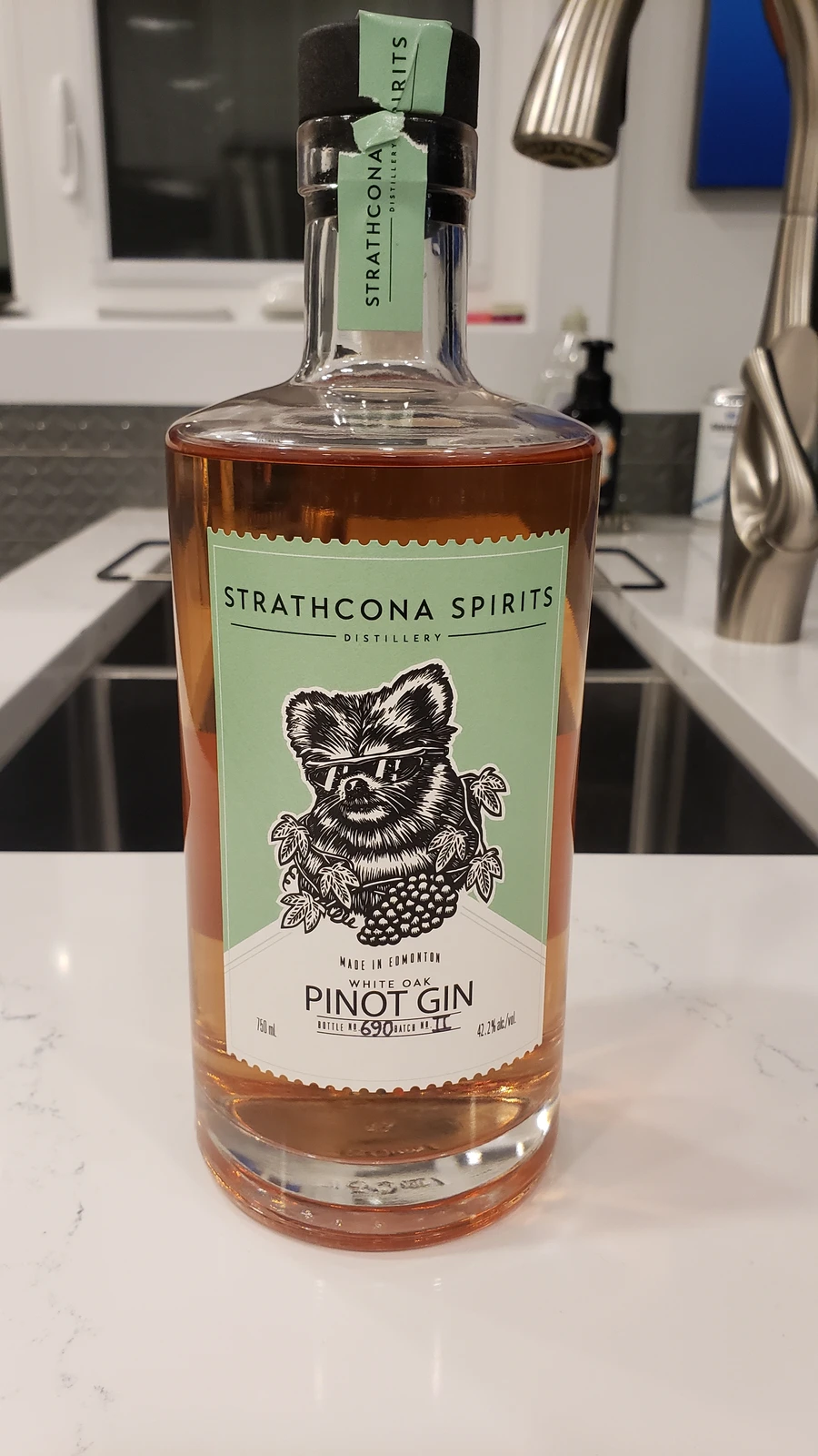 Strathcona Spirits White Oak Pinot Gin