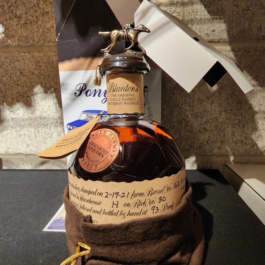Blantons Single Barrel Select for Discount Liquors Barrel #162