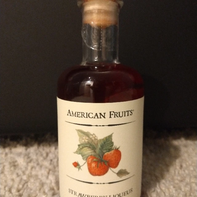 American Fruits Strawberry Liqueur