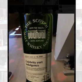 Celebrity yurt indulgence 4.250 (SMWS)